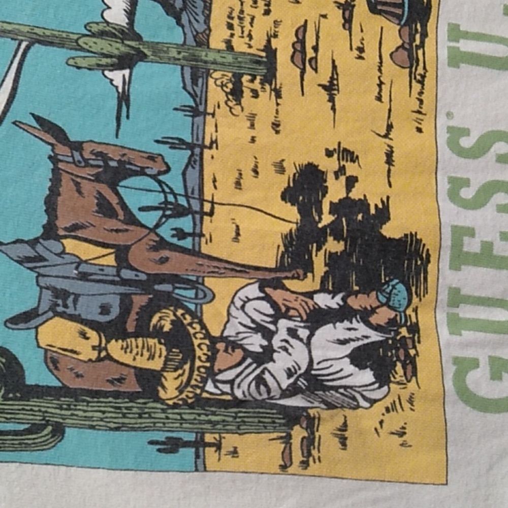 (A-80) SALE! RARE! 1992 GUESS U.S.A. By Georges Marciano One Of A Kind Shirt - Picture 4 of 12